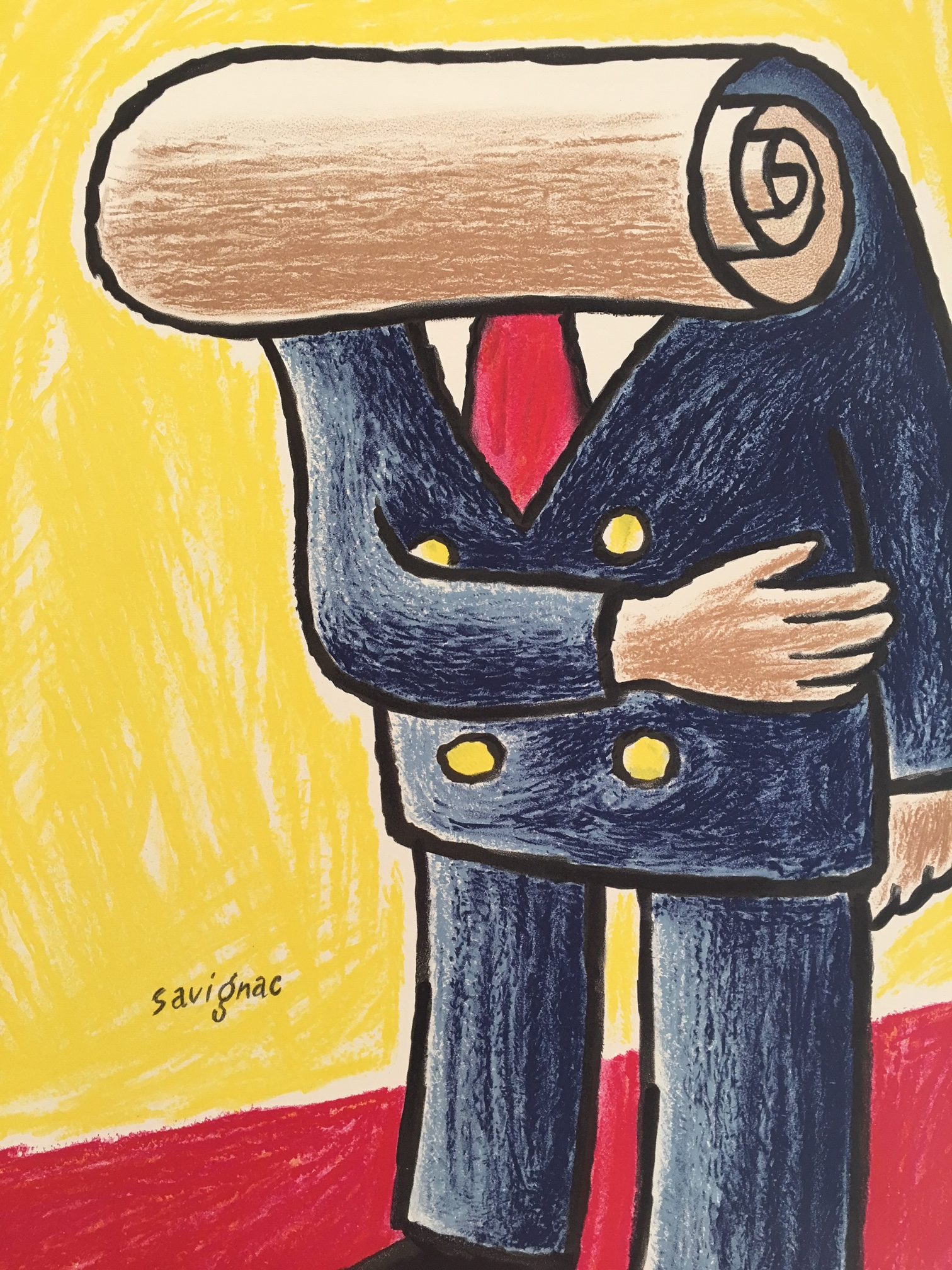 Savignac Musee de l'affiche Original Vintage Poster