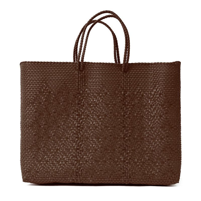 MERCADO BAG - ROMBO - Brown (L) | Letra｜レトラ公式通販