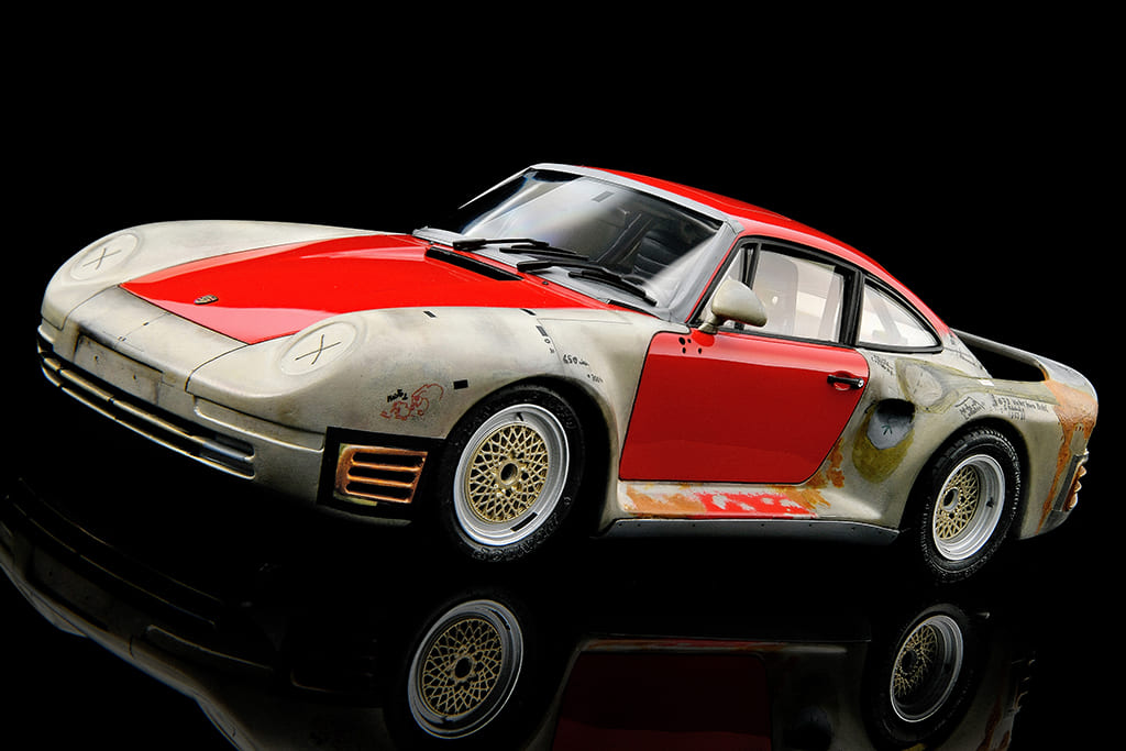 ツヤツヤのプラモに飽きたらこんなのもイイかも！タミヤ製「ポルシェ