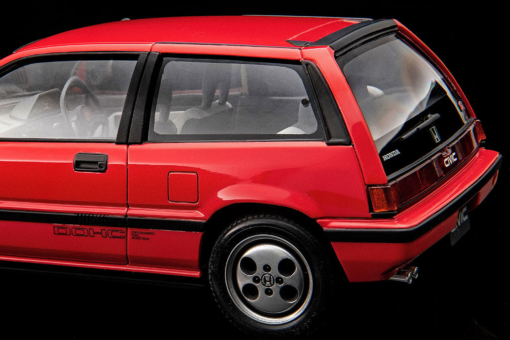 弾丸フォルムのテンロク・スポーツ！タミヤ製プラモ「ワンダーシビック