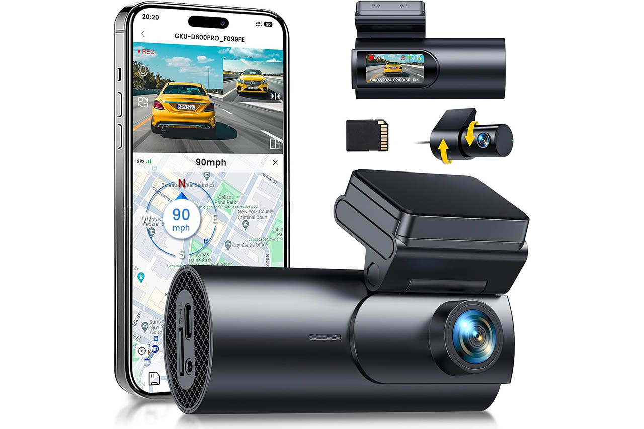 1万円以下で「4K・前後録画」は必須装備か。GKU「D600Pro」が示す、次