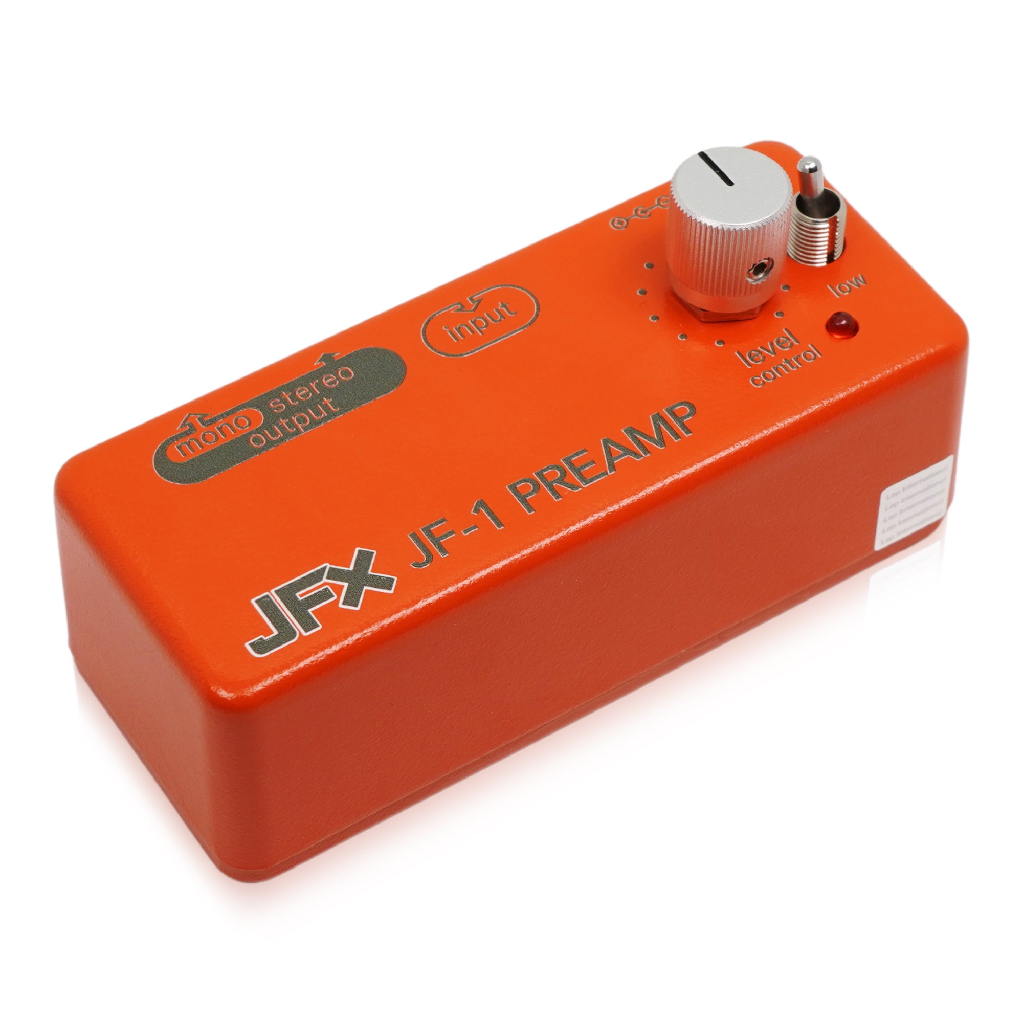 JFX Pedals - JF-1 Preamp – LEP INTERNATIONAL