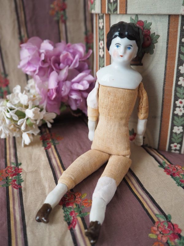 アンティーク☆チャイナヘッドドール☆ビスクドール☆アンティーク雑貨