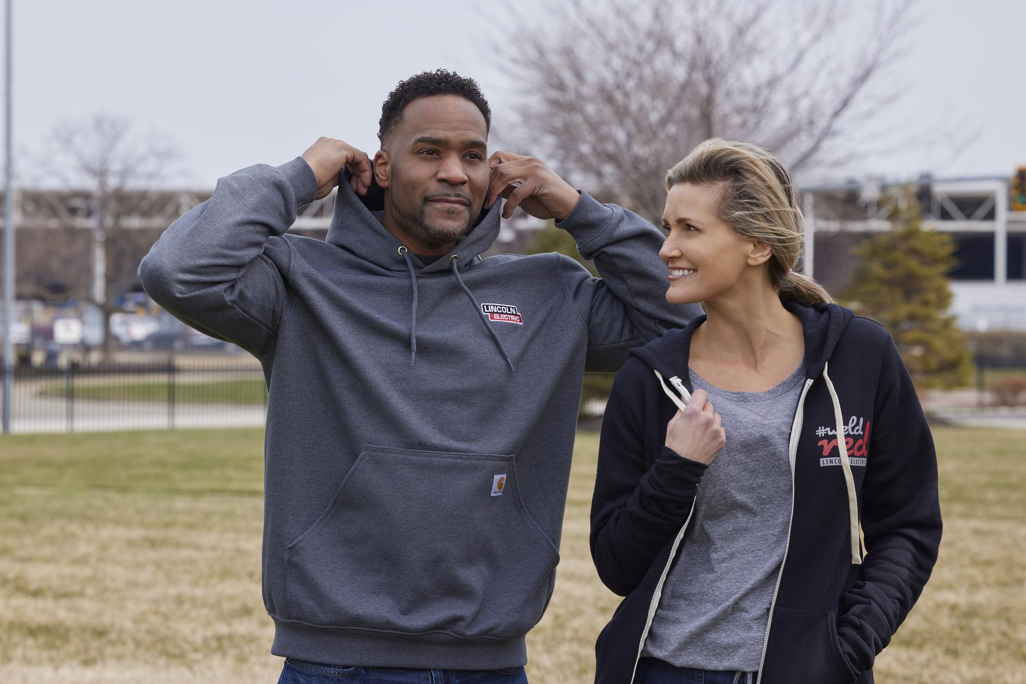 Carhartt® Mid-Weight Hooded Sweatshirt – The Lincoln Electric RedZone