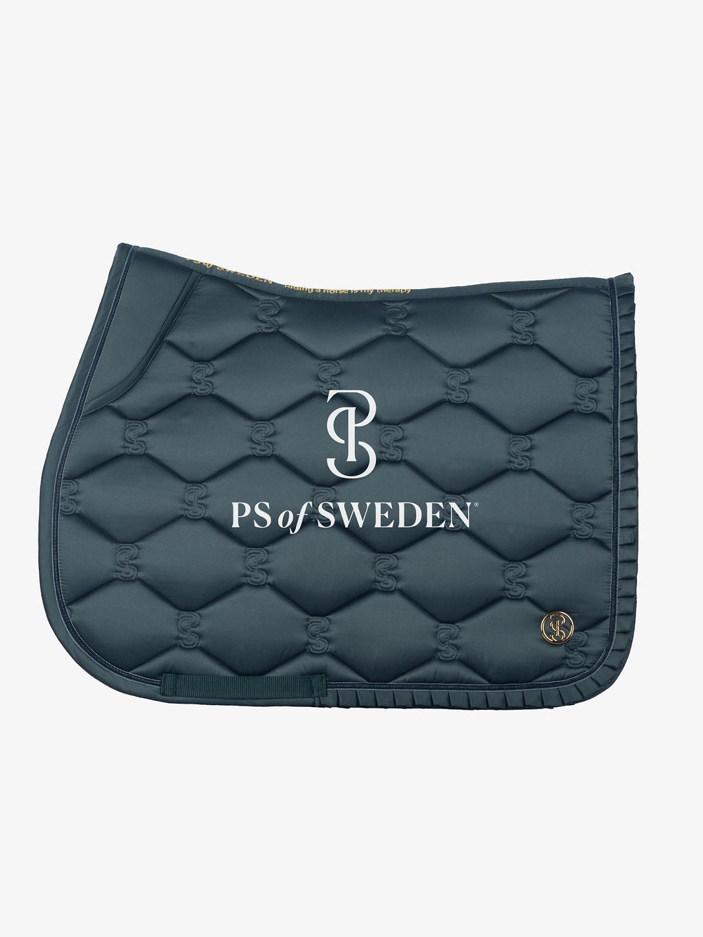 乗馬用ゼッケン ミッドナイトグリーン 障害/馬場 クイックドライ素材