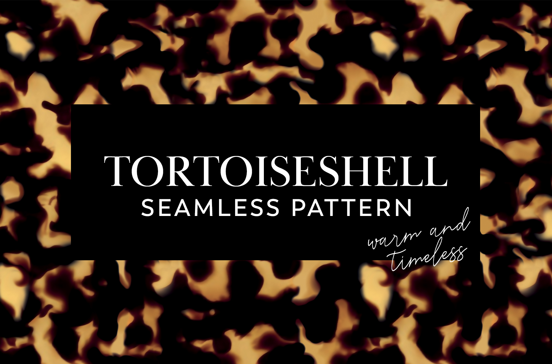 Tortoiseshell Seamless Pattern License | Leysa Flores