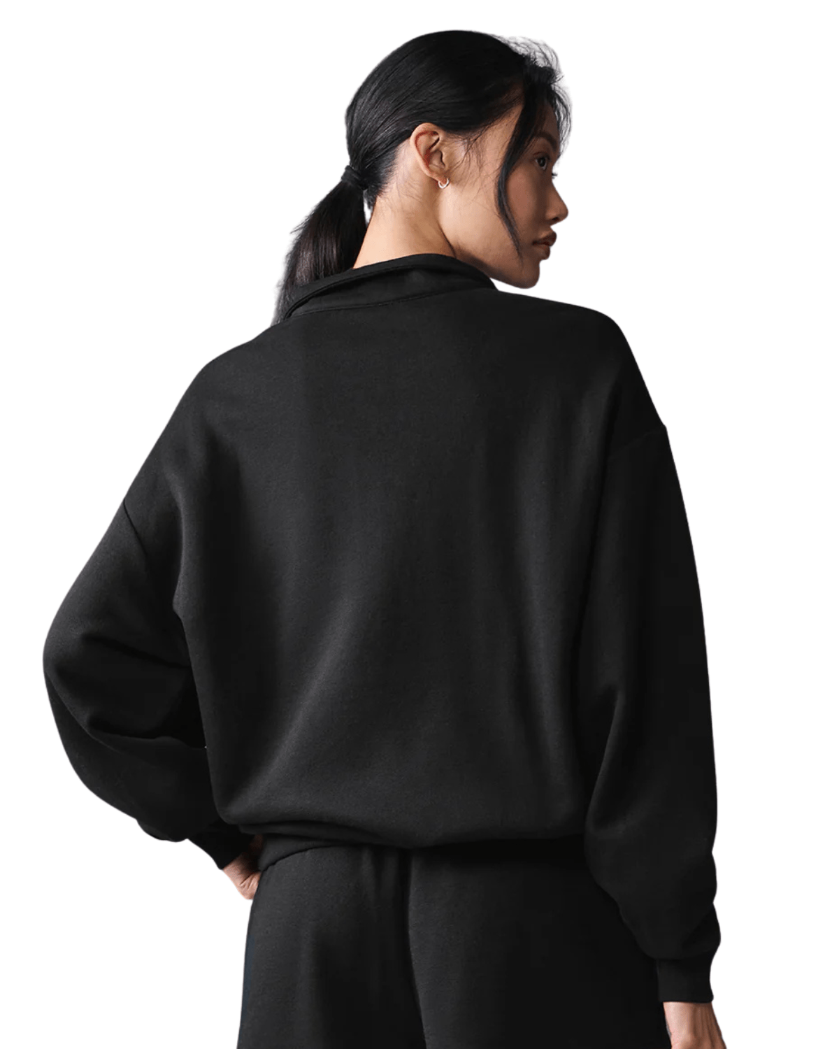 Pullover Alo Yoga Accolade 1/4 Zip Preto - LK