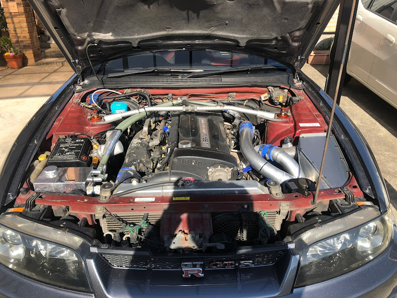 スカイライン GT-RのスカイラインGT-R・BCNR33・新品N1エンジン