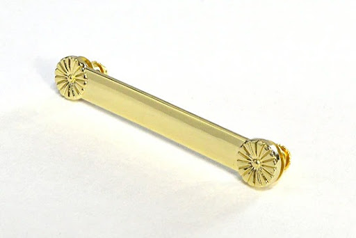叙勲勲章飾り用 佩用金具 サイズ：幅8mm×長さ68mm ※袋入りとなります