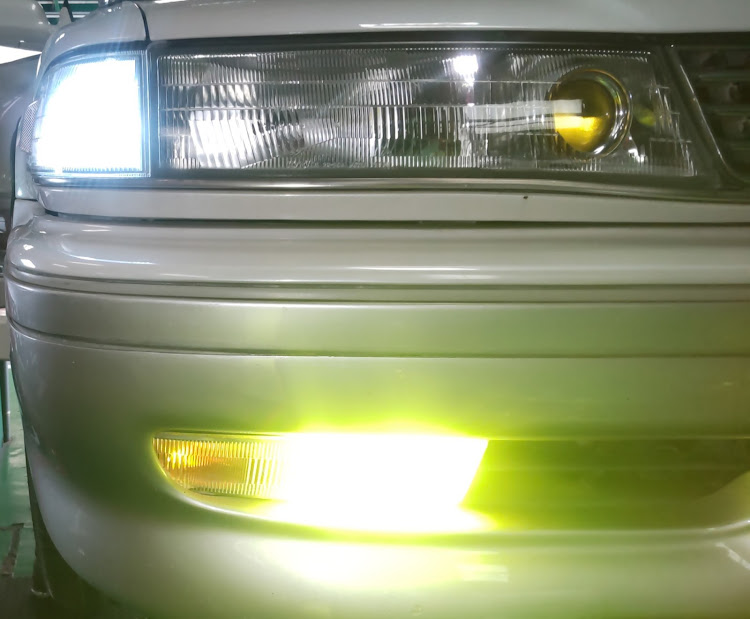 マークIIの顔面変更・GX81・JZX81・マークII・クリアウィンカーと