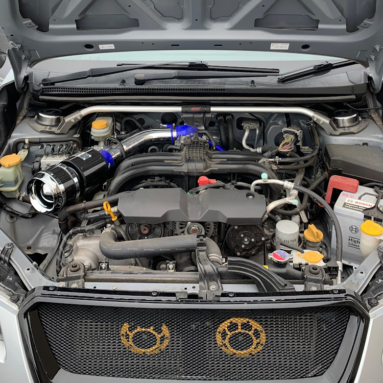 インプレッサ G4のDIY・エアインテーク・サティスファクションカーボン