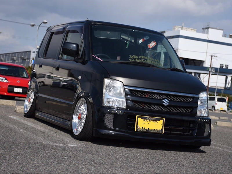 ワゴンRのmh21s・ワゴンR・エアサス・ボルドワールド・BBSに関する