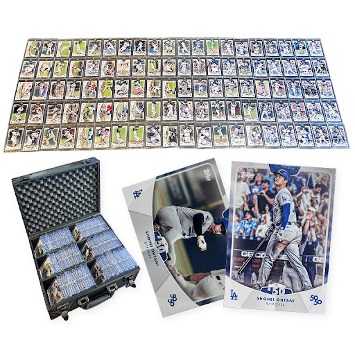 直送】 大谷翔平 2024Topps 50/50カード100種フルコンプリート