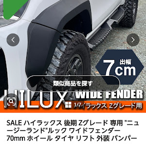 ハイラックスの1インチボディリフト・ARC LIGHT・ハイラックスGUN125