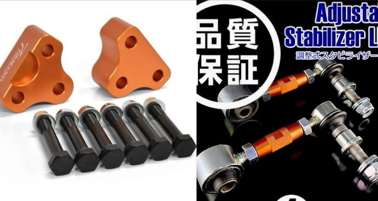 カローラスポーツのRS-Rスーパーダウンサス・ロールセンターアダプター