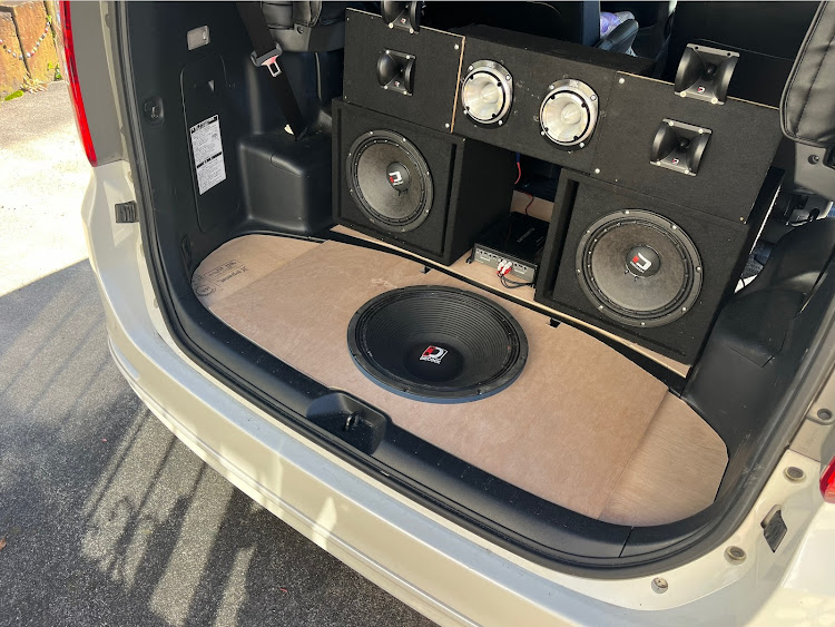 DIECOCK ダイコック外向き内向きトランクオーディオ カーオーディオ 2