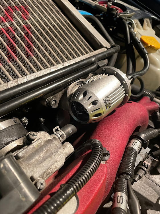 インプレッサ WRX STIのブローオフバルブ取付・DIY・ブローオフバルブ