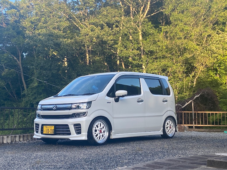 ワゴンRのMK53S・MH55S・車高調デビューに関するカスタム事例｜車の