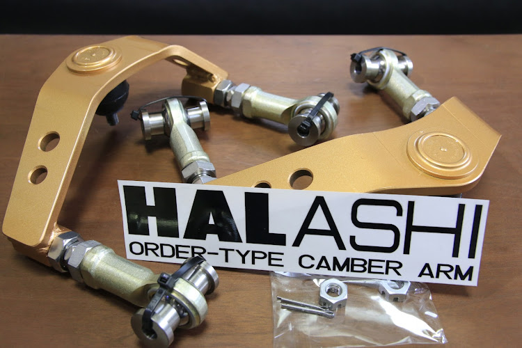 オデッセイのHAL-ASHI・オリジナル・アッパーアーム・ターンバックル式