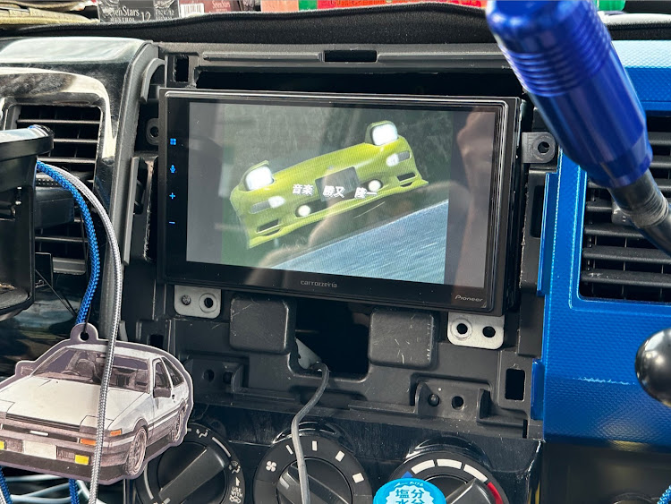 ワゴンRのSONY BDP-S1500・ブルーレイプレーヤー取り付け・松川浦大橋