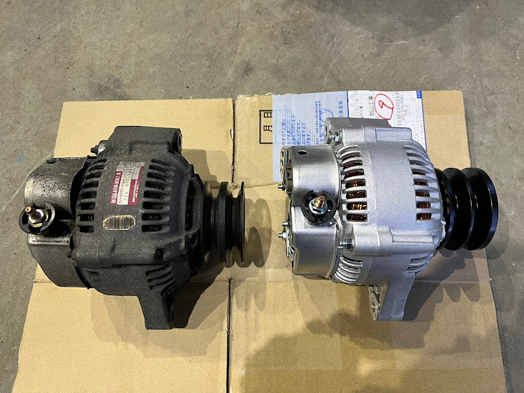 ランドクルーザープラド78のプラド・オルタネーター交換・78プラド