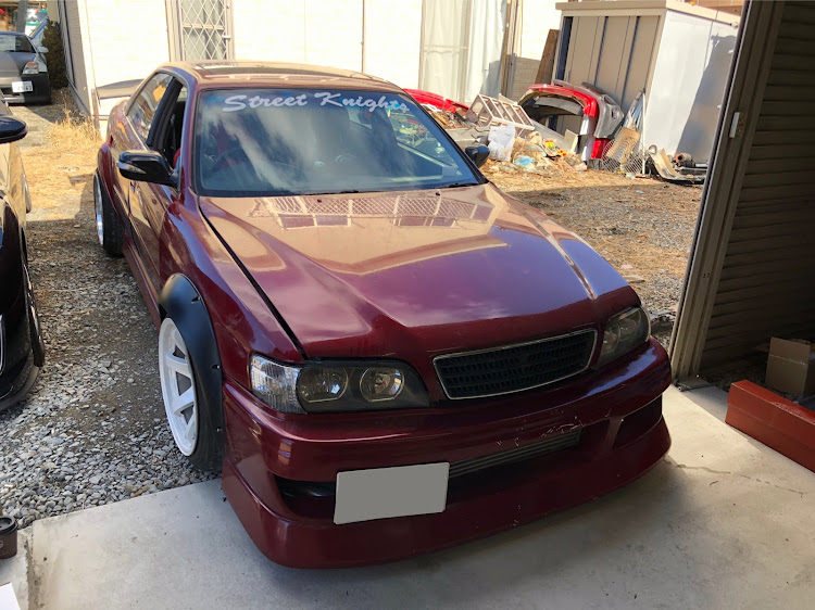 チェイサーのDIY・ショートナックル・伊藤オート・切れ角アップ