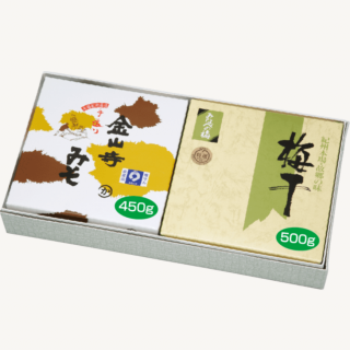 C-7]みなべの梅400g＆金山寺みそ370gセット - プラムレディ - 紀州産