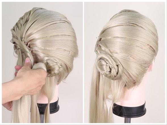 ◇エルサ(戴冠式)風ウィッグの作り方◇ | クラッセ実験室ブログ