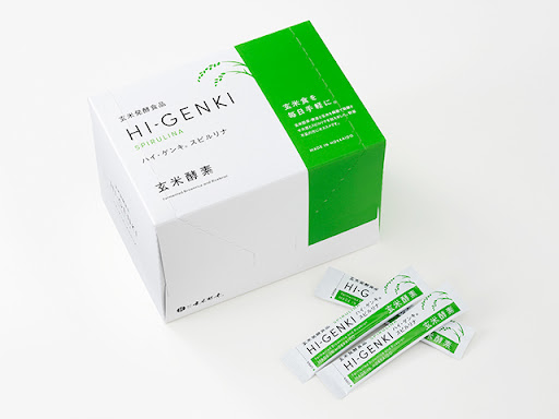 ハイ・ゲンキ スピルリナ（顆粒・90袋入）/玄米酵素ハイ・ゲンキ/玄米