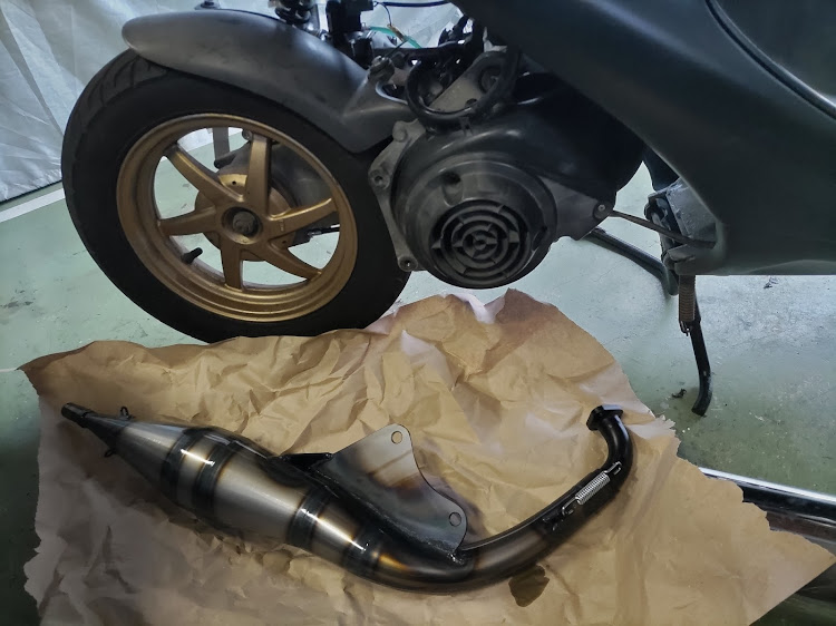 その他のI.POWER RACING・レーシングチャンバー・ライブディオZX・騒音