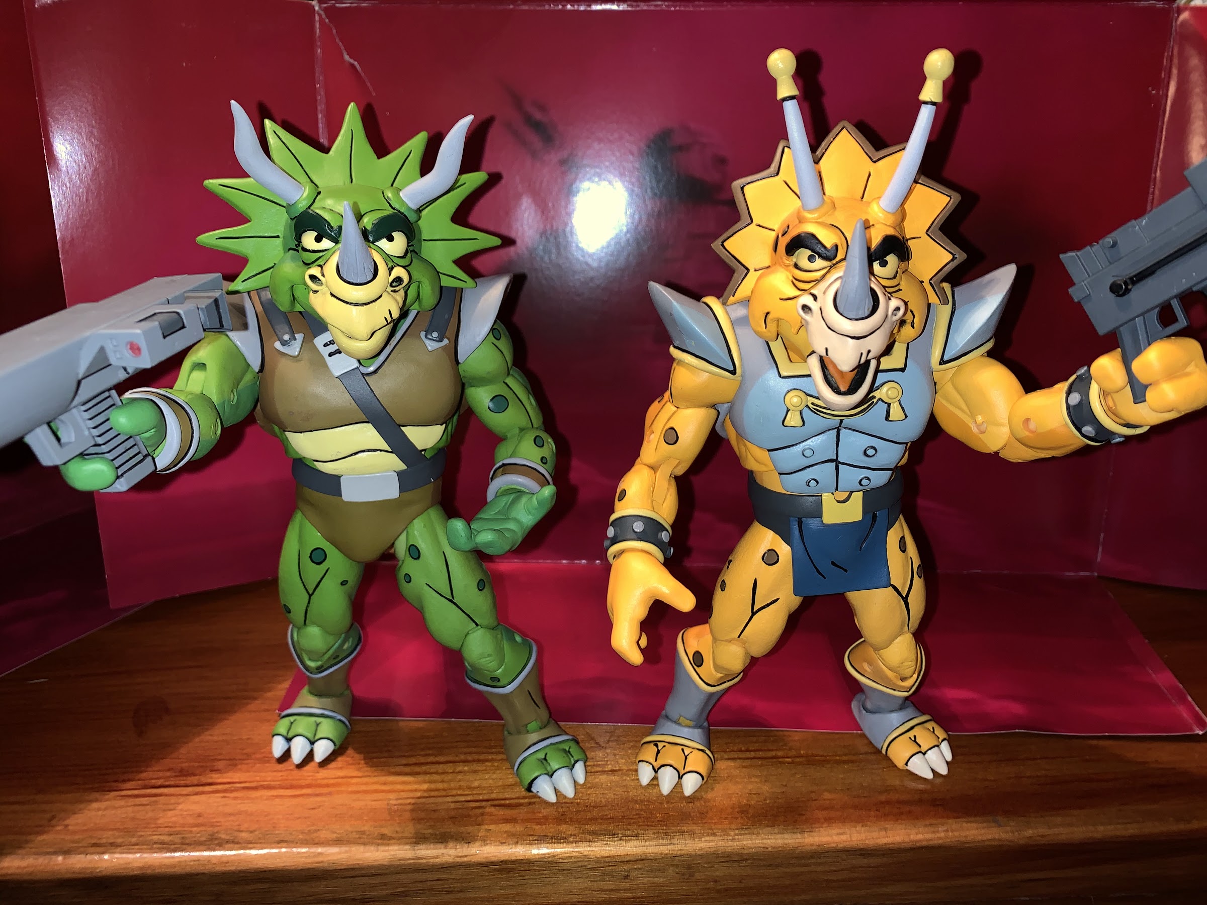 NECA TMNT Cartoon Captain Zarax and Zork | The Nostalgia Spot