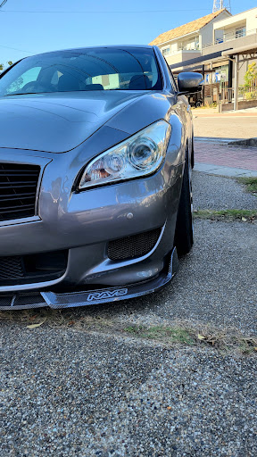 フーガの純正流用・V36クーペ純正・アッパーアーム交換・ナチュラル