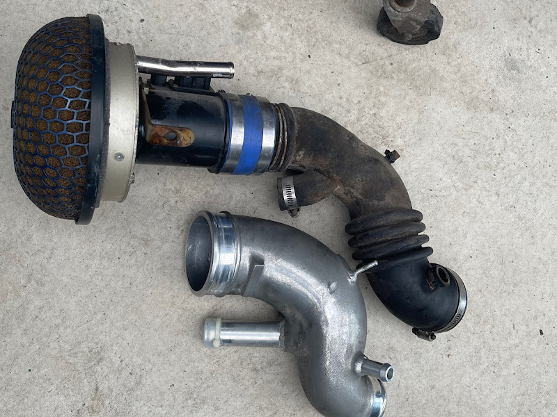 180SXのサクションパイプ交換に関するカスタム事例｜車のカスタム情報