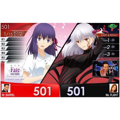 預訂] 劇場版「Fate/stay night[Heaven's Feel]」 ダーツセット間桐桜