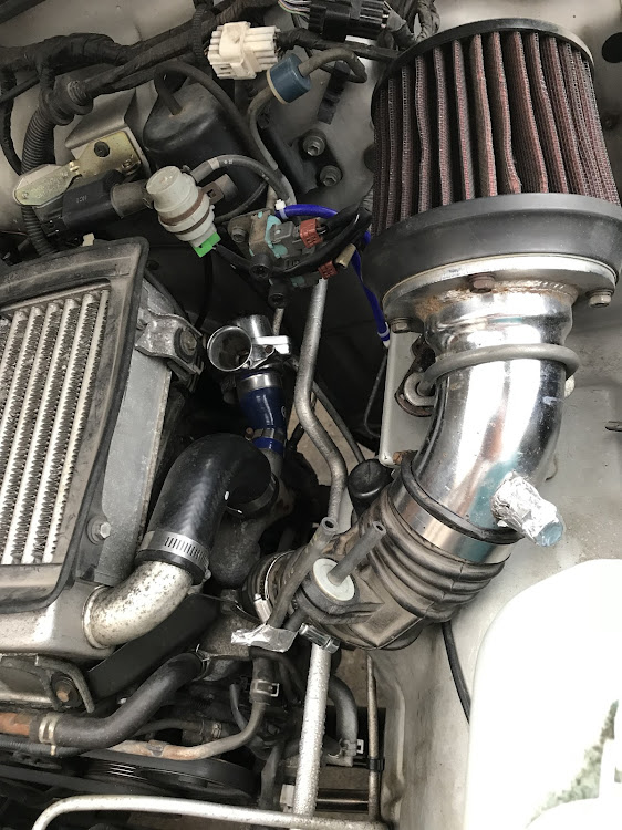 ジムニーのジムニー・ブローオフバルブ取付・エアクリーナー・ジムニー