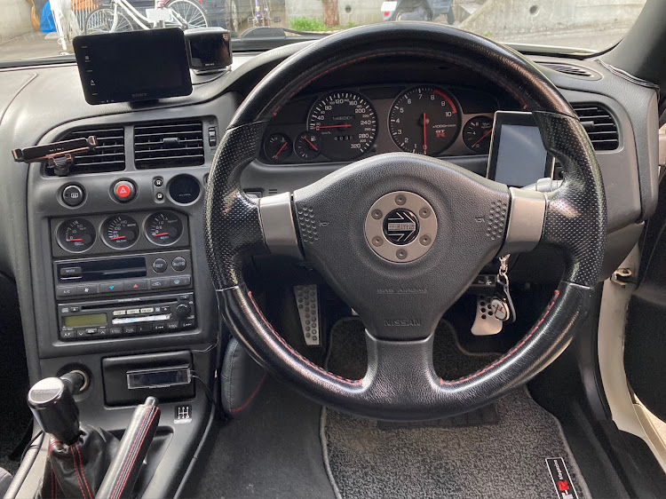 スカイライン GT-Rのステアリング交換・パーソナル・純正オプション