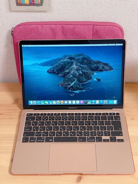 Mac初心者］ゴールドが可愛い！MacBook Air 2020を購入して使ってみた