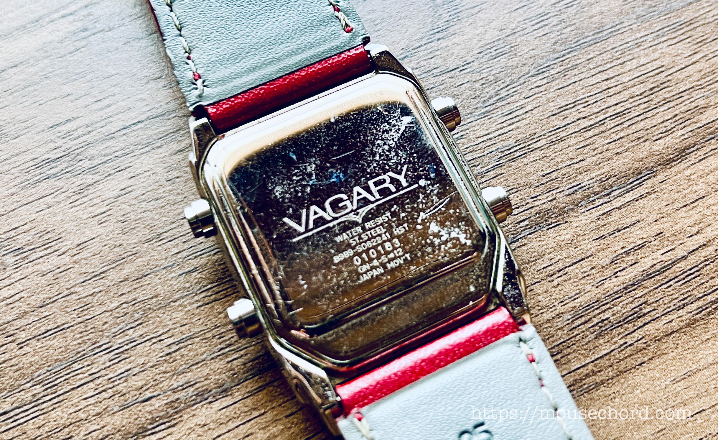 VAGARY-アナデジテンプ電池交換 編 - MouseChord.com