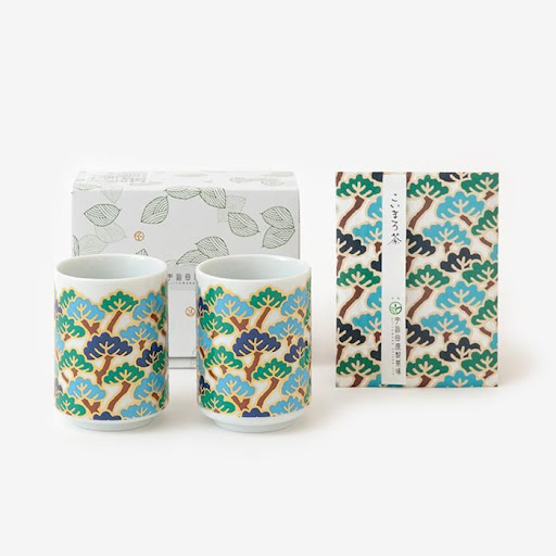 湯呑み2客セット／松は松らしく