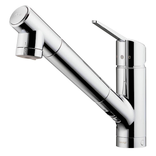 浄水器一体型 JA396MN-9NTN-03 ハンドシャワー水栓 美品 タカギ