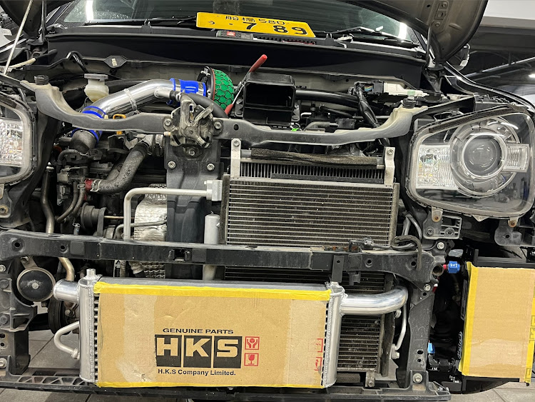 アルトワークスのCADCARS・前置きインタークーラー化・HA36Sアルト
