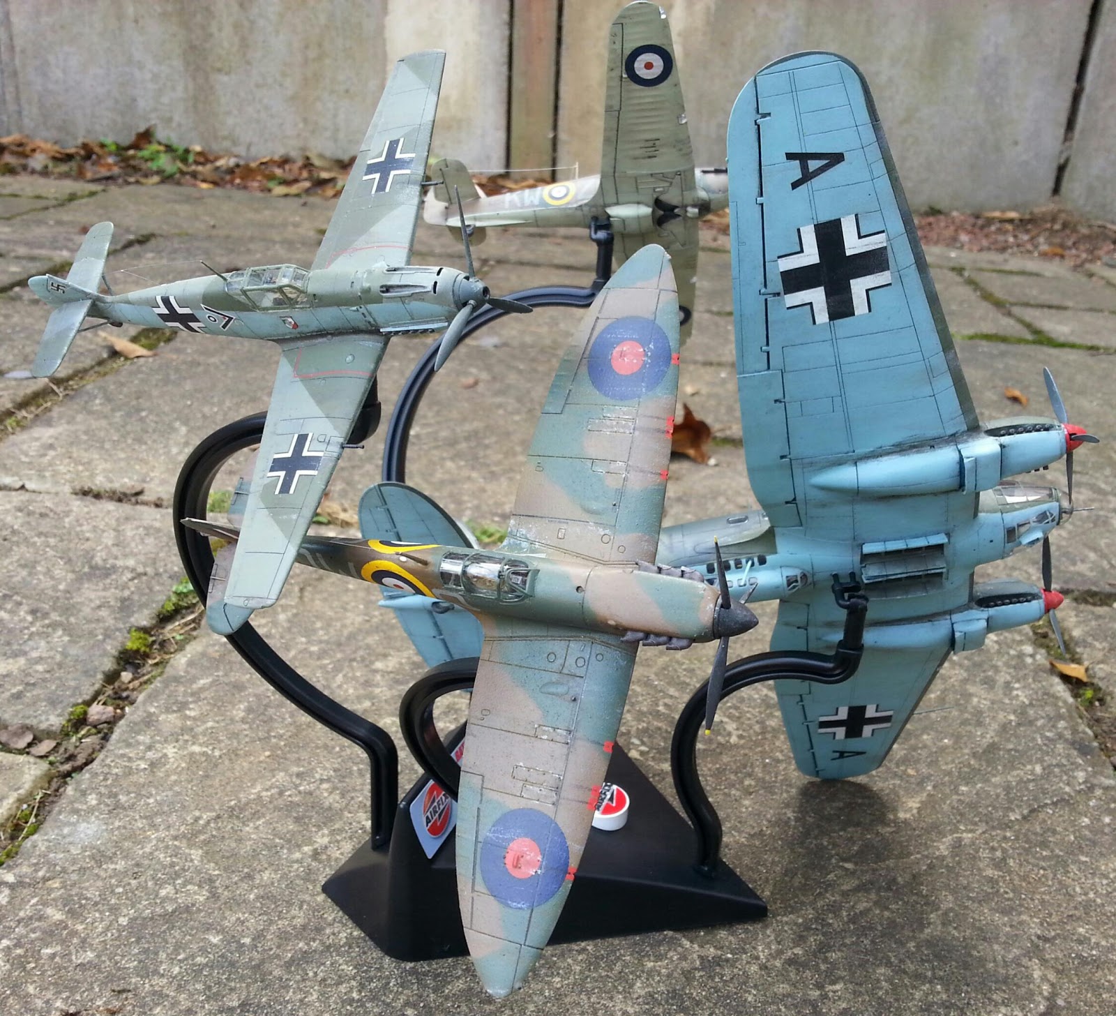 貴重AIRFIX製 1／72バトル・オブ・ブリテン50周年記念（3機種）未