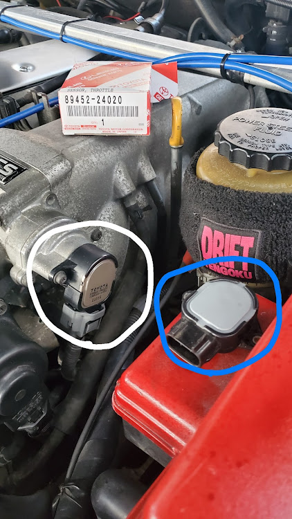 マークII JZX110 1JZ スロットルポジションセンサー マークII JZX110