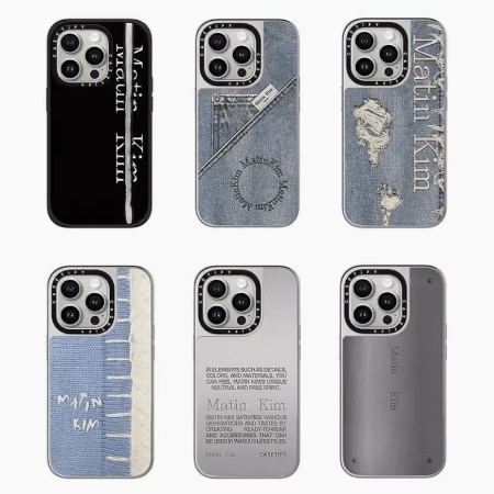 MATIN KIM スマホケース iPhone 13 14 15 Pro Max Plus アイフォン