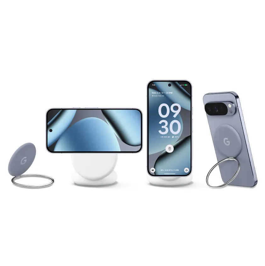 Google Pixelsnap で Google Pixel ワイヤレス充電がより快適に