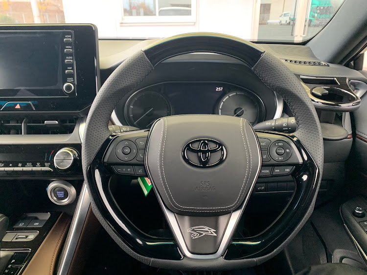 ハリアーのエアバックカバー・雪が降ってきた・ステアリング交換・22