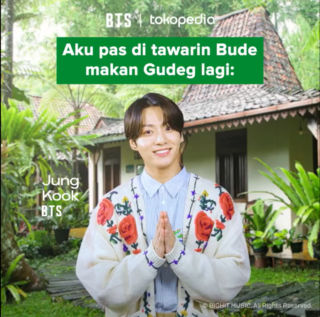 Tokopedia x BTS – BTS Bangtan Archive