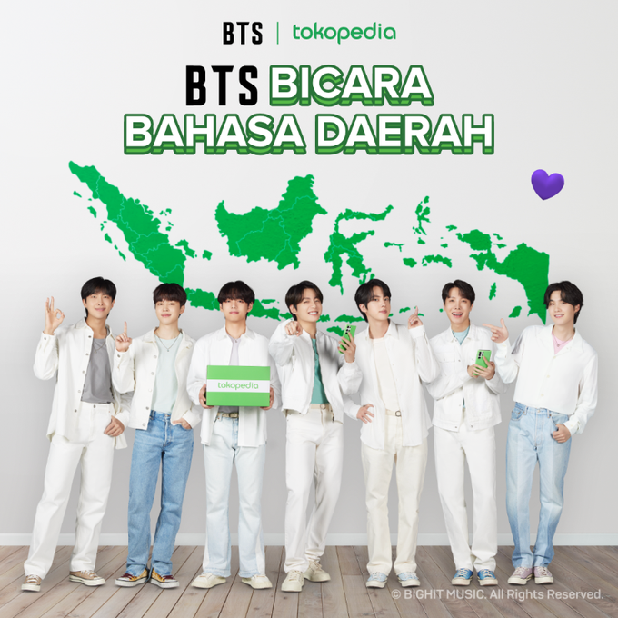 Tokopedia x BTS – BTS Bangtan Archive