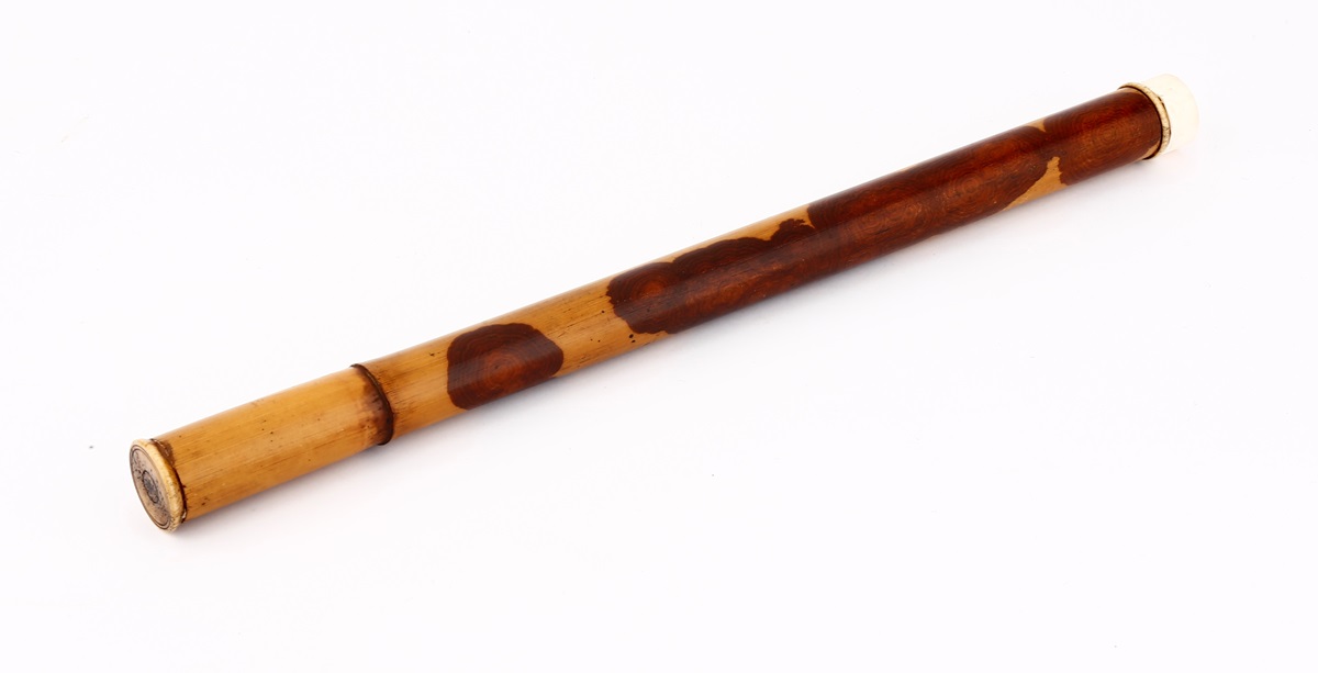 湘妃竹香筒仕宏拍賣