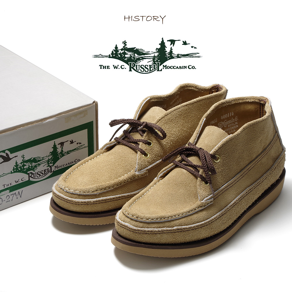 RUSSELL MOCCASIN(ラッセルモカシン)】SPORTING CRAYS CHUKKA ス